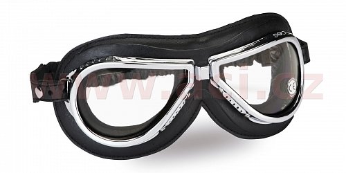 Vintage brýle 500, CLIMAX (černé/chrom, skla čiré)